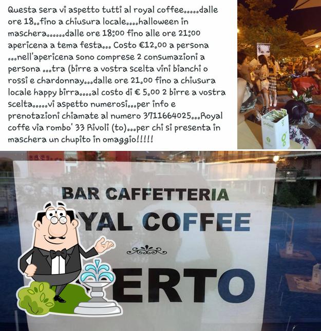 Gli esterni di Royal coffee