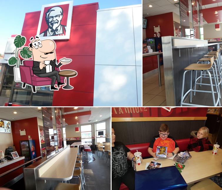 L'intérieur de KFC