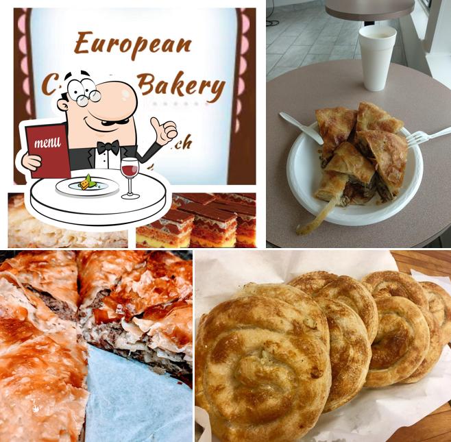 Блюда в "European Classic Bakery"