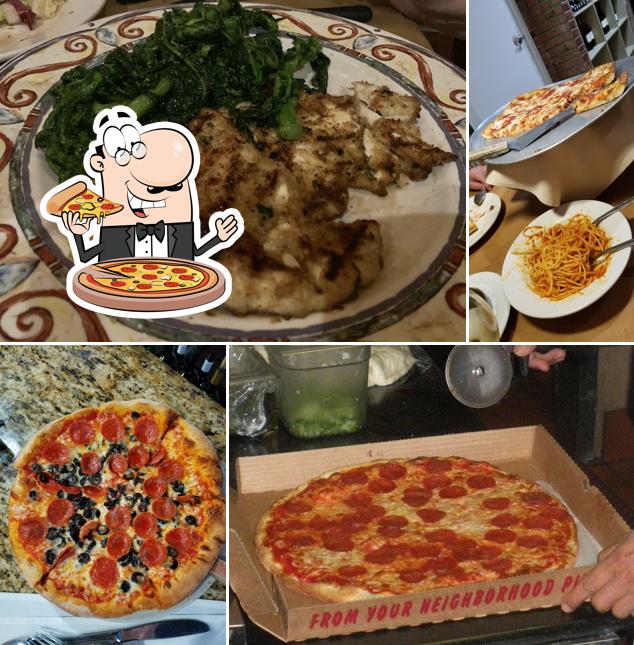 Отведайте пиццу в "Fiorella Italian Restaurant"