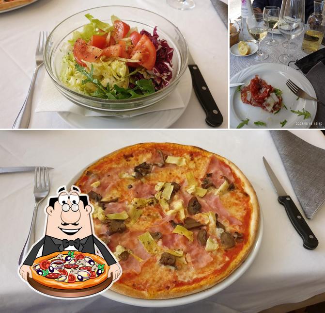 A Pizzeria Gambrinus, puoi assaggiare una bella pizza