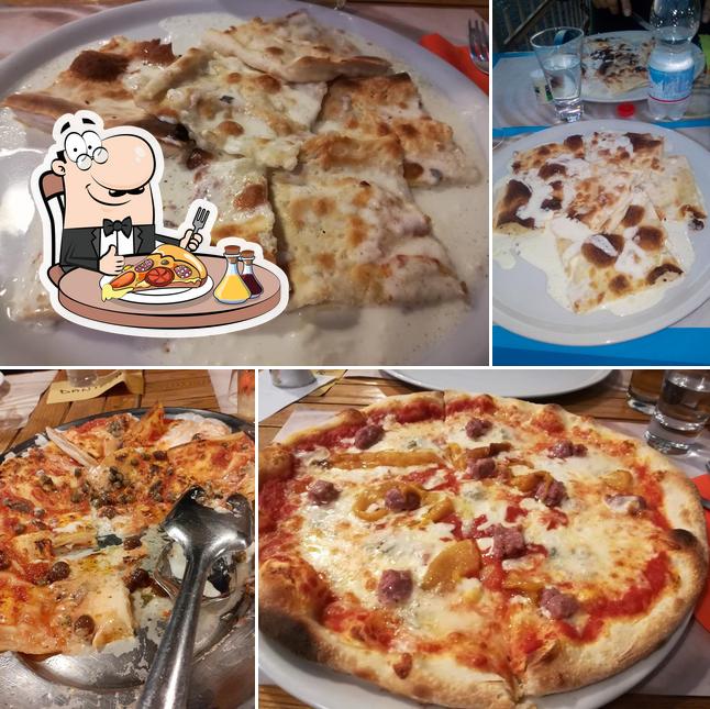 Prova una pizza a Ristorante Bagni Di Sole