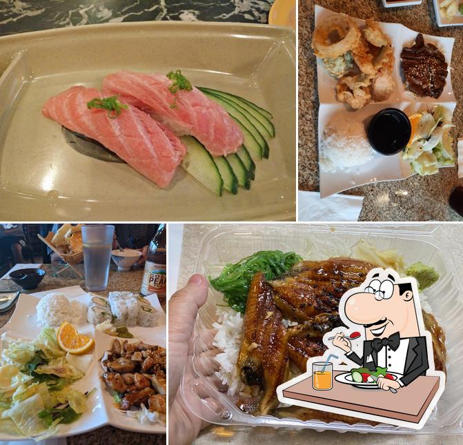 Food at Sushi Nara