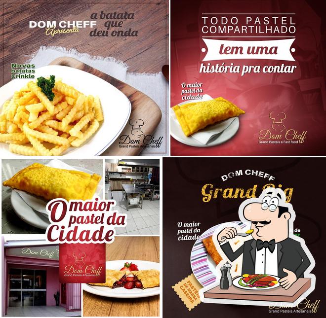 Comida em Dom Cheff Pastéis e Lanches