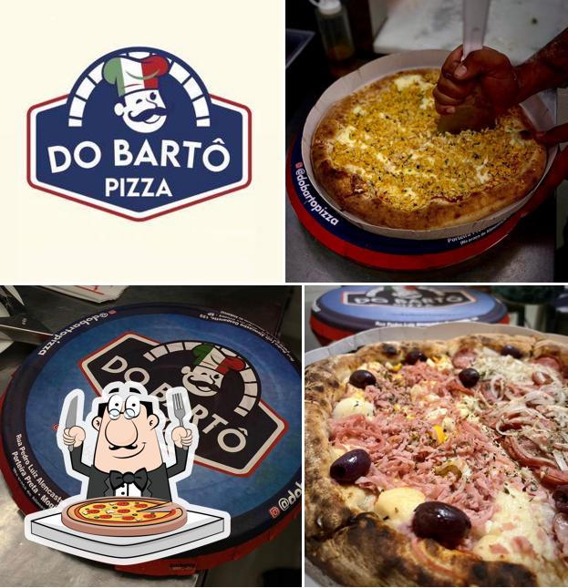 Peça diferentes estilos de pizza