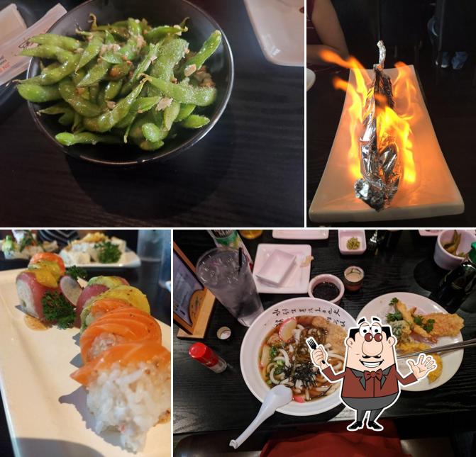 Food at JIN Sushi (Downtown)