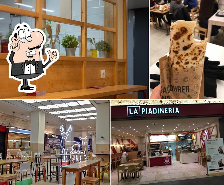 L'intérieur de La Piadineria