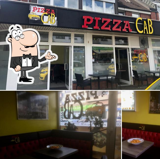 The interior of Pizza Cab GmbH