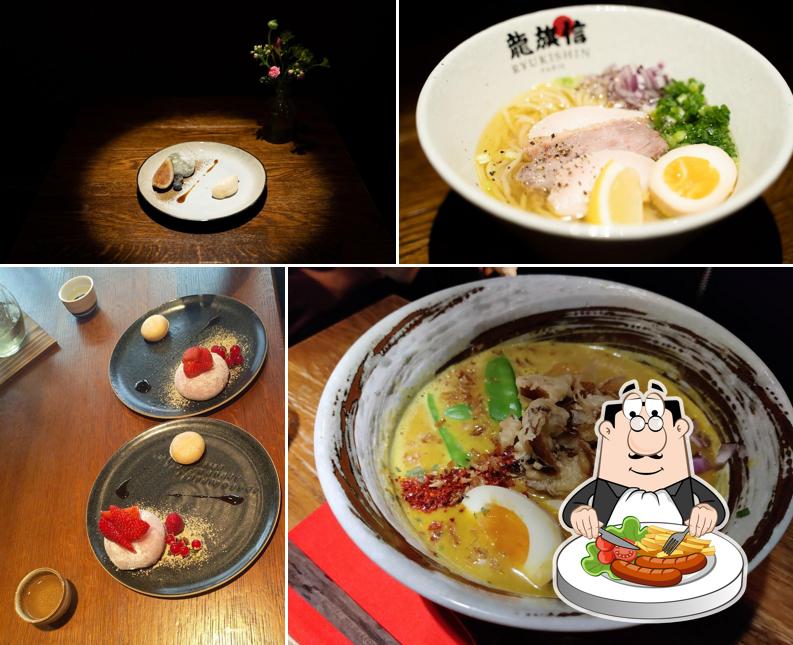 Plats à Bistro Ramen Ryukishin