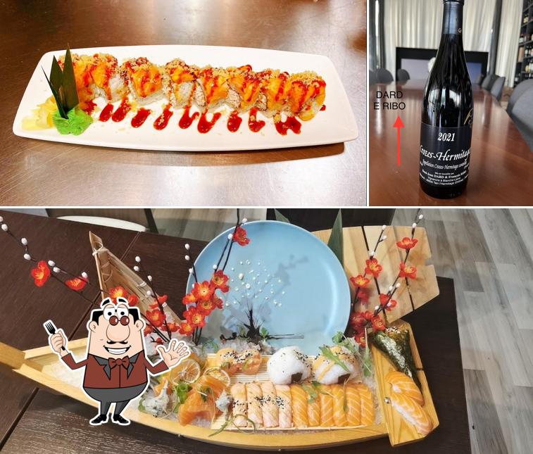 La foto della cibo e interni di Miyumi ristorante sushi