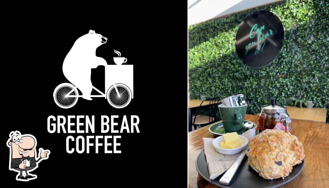 Look at this photo of Green Bear Coffee