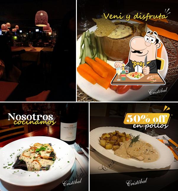 Las imágenes de comida y bebida en Cristóbal Cafe