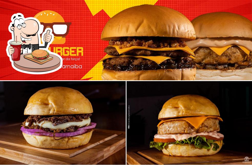 Peça um hambúrguer no Nerd Burger