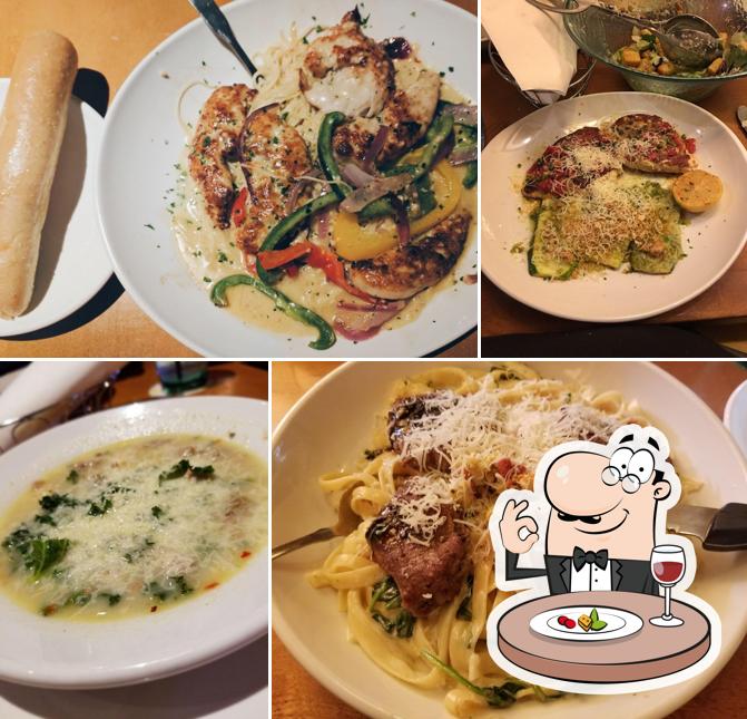 Meals at Olive Garden Italian Restaurant