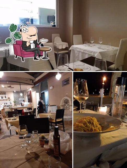 Gli interni di REM Restaurant Tropea Vecchia