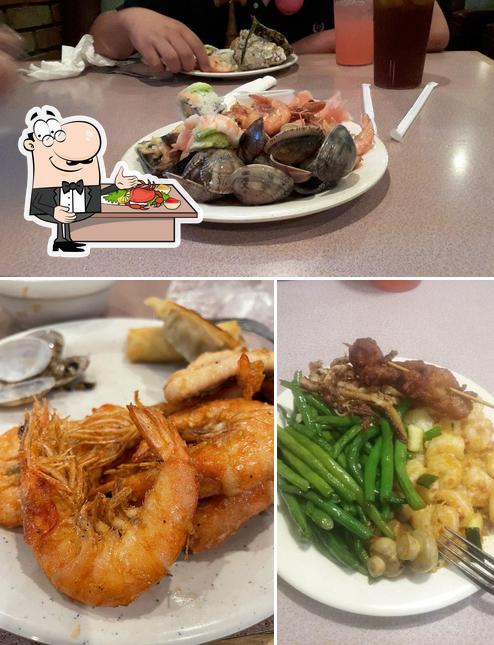 Order seafood at Fuji Buffet