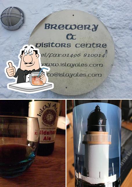 The picture of Islay Ales’s drink and food