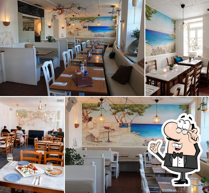 L'intérieur de Taverna Likavitos - griechisches Restaurant