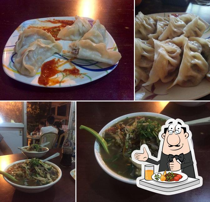 Gyoza and pho at amdo's corner tibetan foods