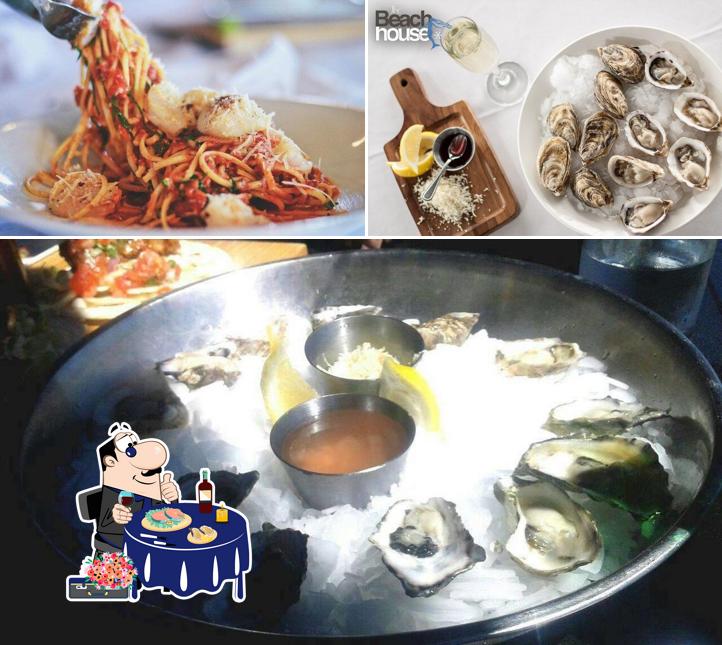 Try out various seafood items served at The Beach House Restaurant