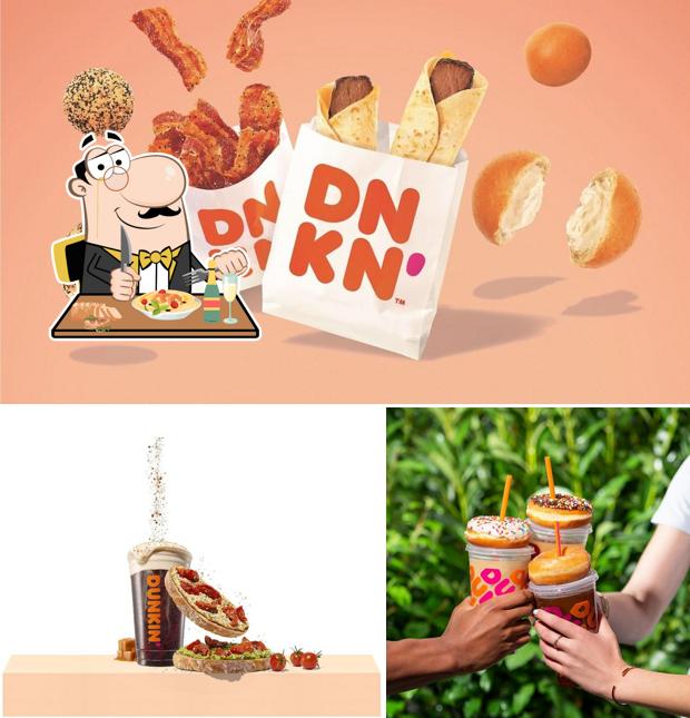 Take a look at the image displaying food and beverage at Dunkin'