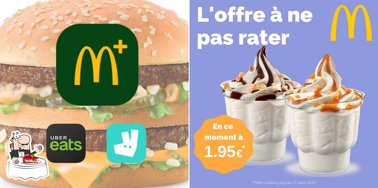 McDonald 's offre une variété de desserts