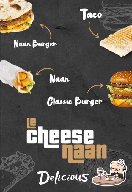 Nourriture à Le Cheese Naan