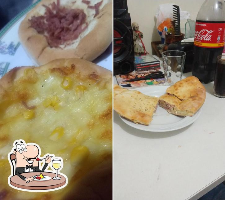 Comida em Pizzaria Stilo Árabe