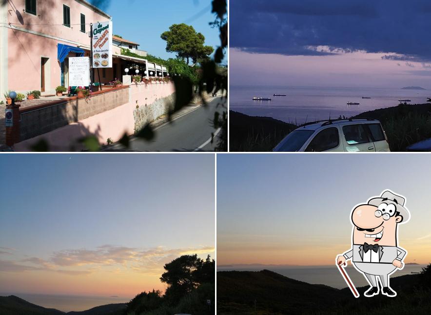 Goditi la vista dall'area esterna di Ristorante Pizzeria Da Ciaponi