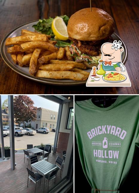 Food at Brickyard Hollow Brewing Company