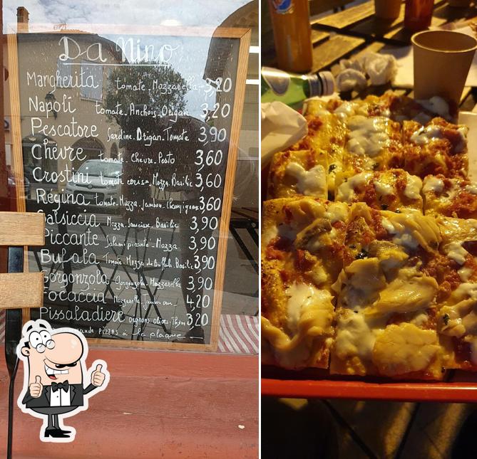Mire esta foto de Da Nino Pizza al Taglio Cagnes sur Mer - Pizza Et Socca sur place et à emporter