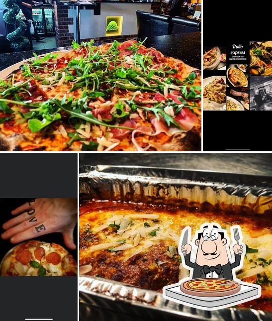 Get pizza at Italio