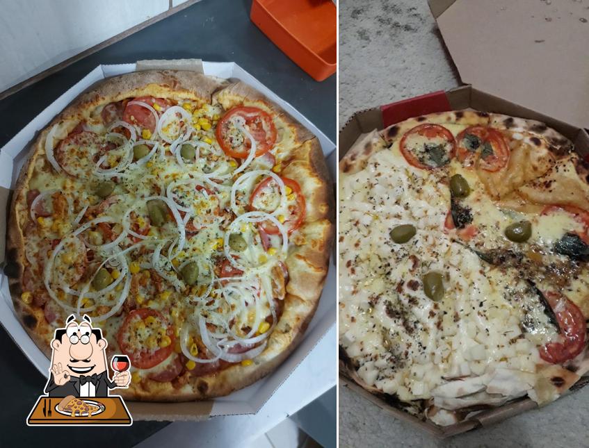 Peça pizza no Pizzaria Frizzon