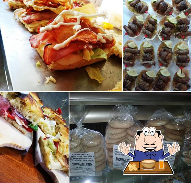 Platti al Pizzeria La Capannella