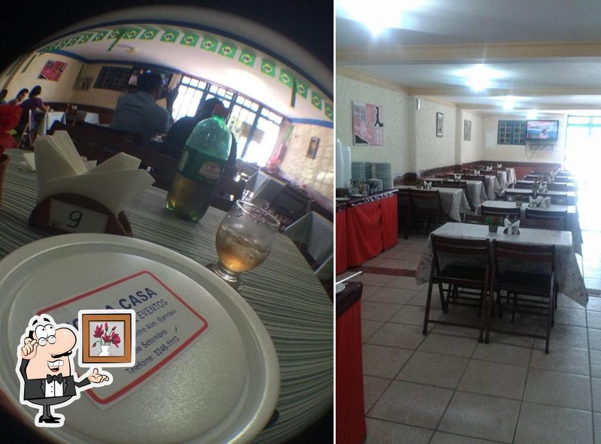 Mira cómo es Restaurante Nossa Casa Buffet E Eventos por dentro