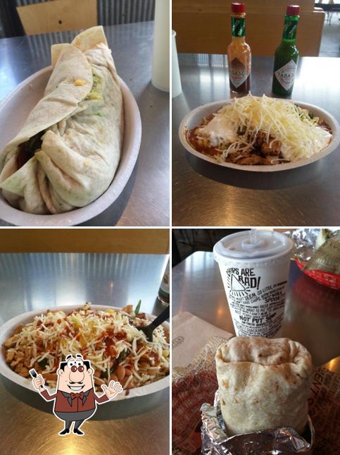 Food at Chipotle Mexican Grill