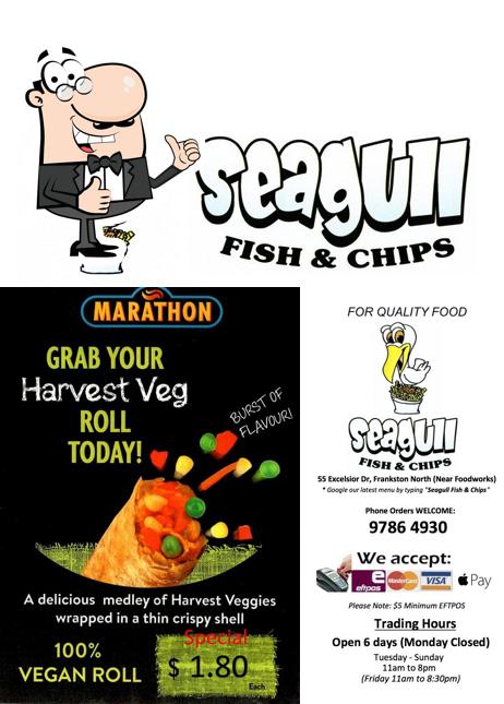 Seagull Fish & Chips in Frankston North - Restaurant menu and reviews