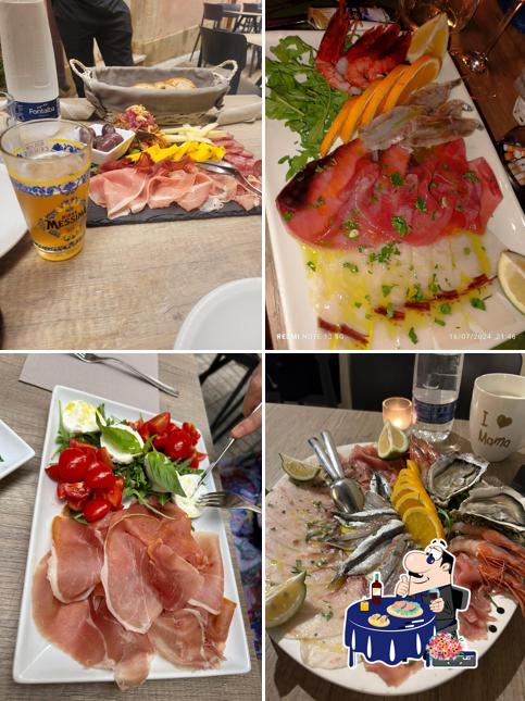 Sashimi al Forte Campana Ristorante Pizzeria