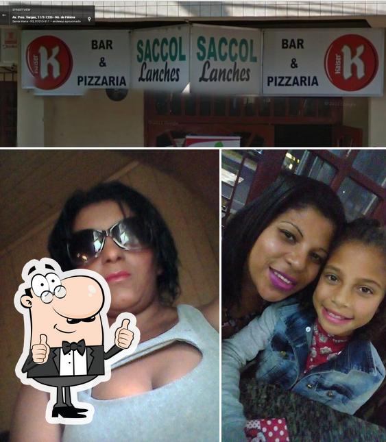 Look at this picture of Saccol Lanches Bar e Pizzaria