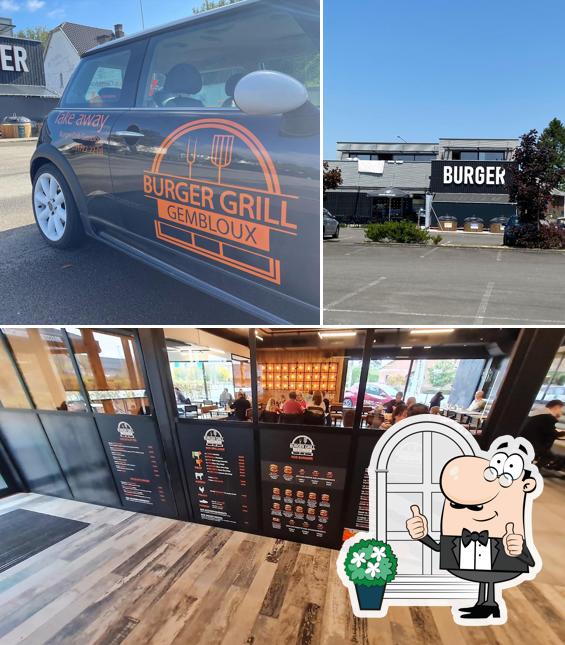 Vérifiez la photo indiquant la extérieur et intérieur concernant Burger-Grill