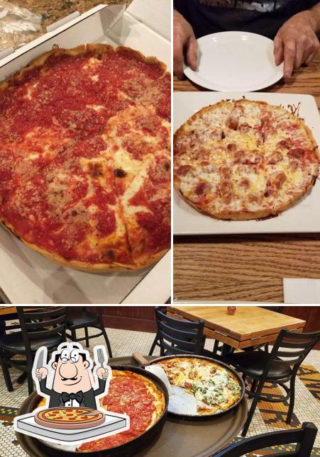 Закажите пиццу в "Naperville - Lou Malnati's Pizzeria"