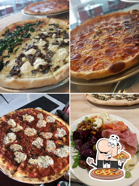 Try out pizza at Pizzeria Cucuzza
