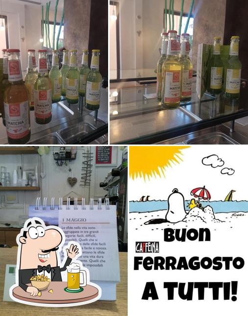 Puoi goderti un rinfrescante bicchiere di birra chiara o scura