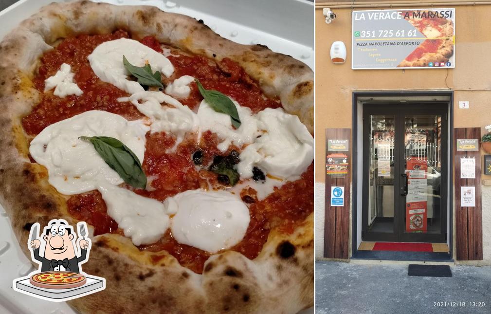 Try out pizza at La Verace a Marassi