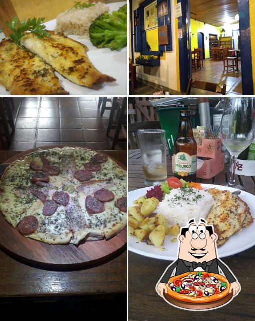 Peça pizza no Restaurante Armazém da Serra