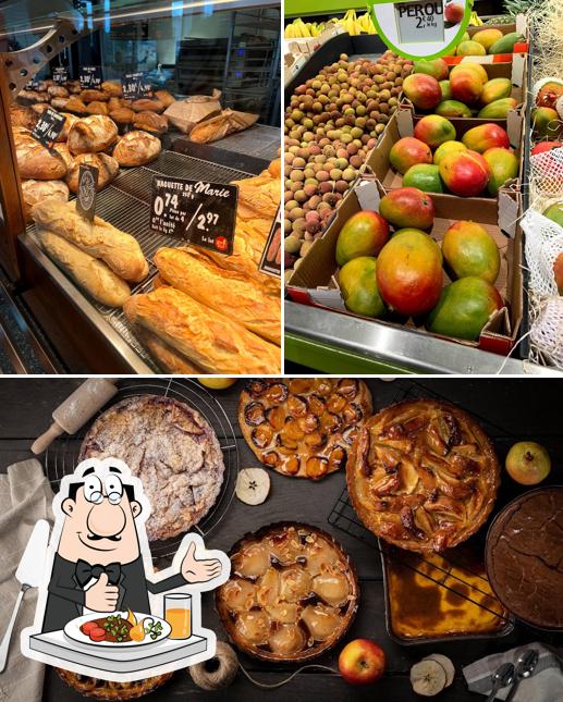 Nourriture à Marie Blachère Boulangerie Sandwicherie Tarterie