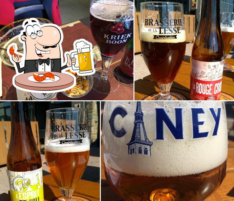 Commandez un verre de bière blonde ou brune