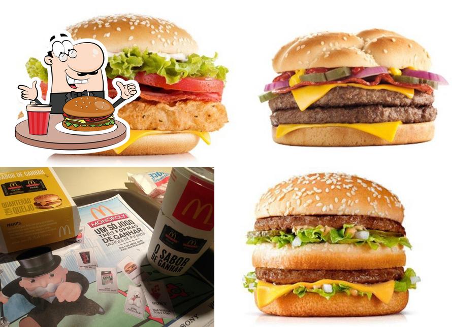 Prueba una hamburguesa en McDonald's