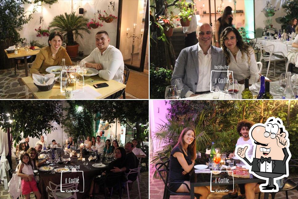 Gli interni di Il Cortile Ristorante