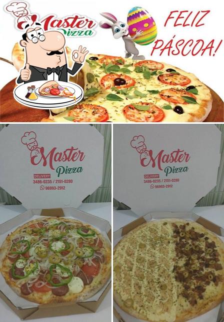 Peça pizza no Master Pizza